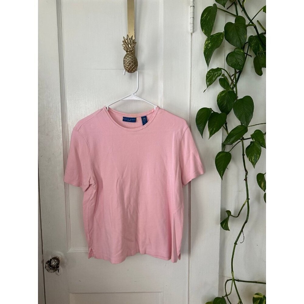 Karen Scott sport women’s size small pink T-shirt